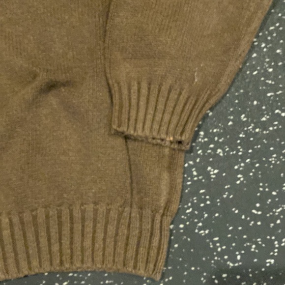 Polo by Ralph Lauren Brown Cotton Crew Neck Sweater - Picture 4 of 5